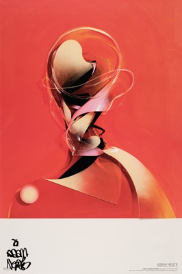 Lot 181 - Neate (Adam, 1977- ). Red Portrait (Movement) / Madonna Poster, both 2009
