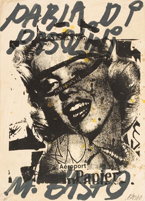 Lot 366 - Bast (20th-21st century). Double-sided screenprint in colours, 2006