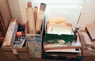 Lot 109 - Aviation Ephemera. A very mixed collection of aviation ephemera