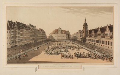 Lot 220 - Bowyer (R.). Grand Entry of the Allied Sovereigns into Leipsic and two others similar, 1815