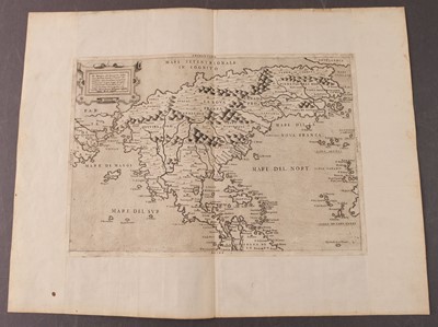 Lot 59 - America. Forlani (Paulo), Il Disegno del discoperto della nova..., Bolognini Zaltieri, 1566
