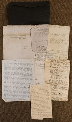 Lot 128 - Miscellaneous prints and ephemera, mostly 19th century