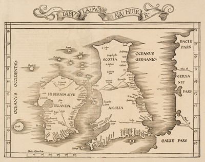 Lot 85 - British Isles. Waldseemuller (Martin), Tabula Moderna Hiber, Strasbourg, 1525