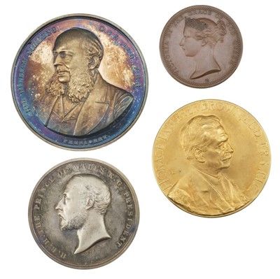 Lot 487 - The Horace Brown Medal. A gold medal awarded to Sir William Waters Butler