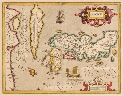 Lot 174 - Japan. Hondius (Jodocus), Japonia, circa 1613