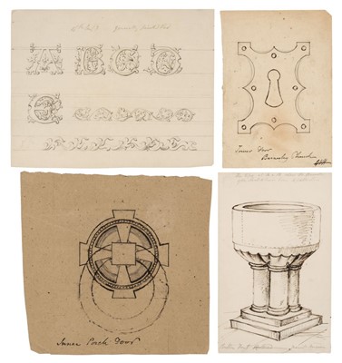 Lot 242 - Gloucestershire. A small archive of original drawings & sketches by George Ernest Howden, 1829

Haydn Mackey  group of oil sketches