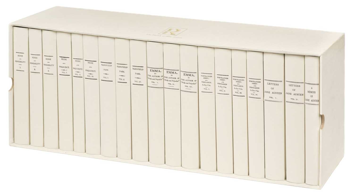 Lot 588 - Austen (Jane). The Novels, 19 volumes, 1994