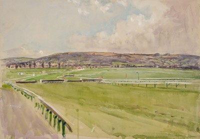 Lot 49 - Edwards (Lionel, 1878 - 1966). Cheltenham Racecourse, Uphill to the Finish
