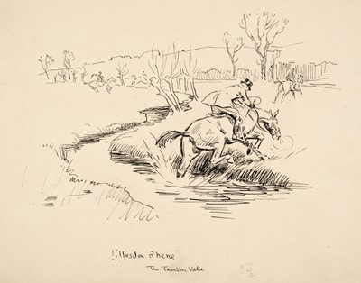 Lot 46 - Edwards (Lionel, 1878 - 1966). Lillesdon Rhene The Taunton Vale, ink and pencil
