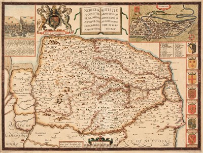 Lot 192 - Norfolk. Speed (John), Norfolk, 1611