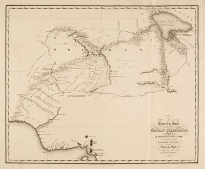 Lot 15 - Clapperton (Hugh). Journal of a Second Expedition into the Interior of Africa, 1829