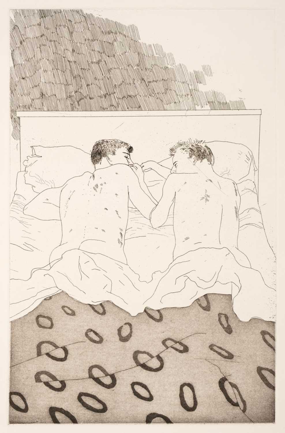 Lot 417 - Hockney (David, 1937-). Fourteen poems by C. P. Cavafy, 1966