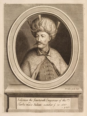 Lot 70 - Rycaut (Robert). The History of the Turks, 1st edition, London: Robert Clavell, 1700