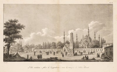 Lot 3 - Andreossy (Antoine F.). Constantinople et le Bosphore de Thrace, atlas volume only, 2nd ed., 1841
