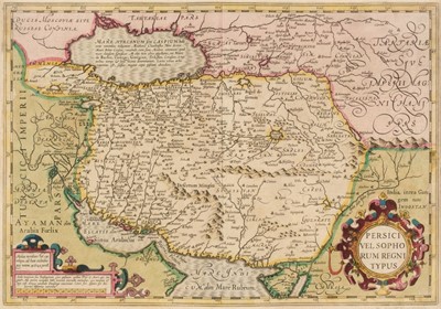 Lot 198 - Persia. Hondius (Jodocus), Persici vel Sophorum Regni Typus..., Amsterdam, circa 1619
