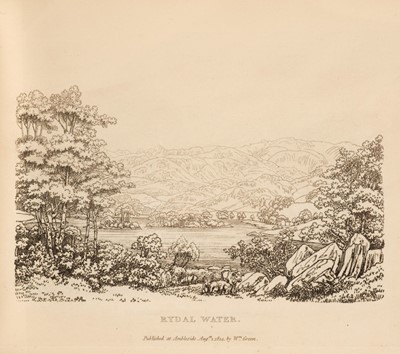 Lot 103 - Green (William). A description of ... prints, etched by William Green, of Ambleside, 1814
