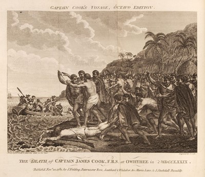 Lot 16 - Cook (James). A Voyage to the Pacific Ocean..., vols. 1-3 only (of 4), 1784