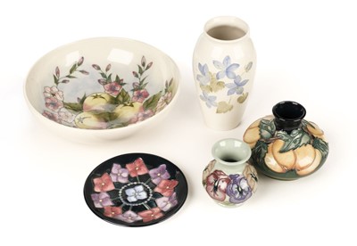 Lot 7 - Moorcroft. A collection of modern Moorcroft pottery