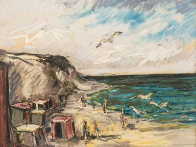 Lot 391 - Weissenborn (Helmut, 1898-1992). Beach Scene, and seven others
