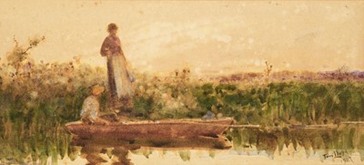 Lot 372 - Lloyd (Thomas James, 1849-1910). Boating in the Summer, 1907..., and others