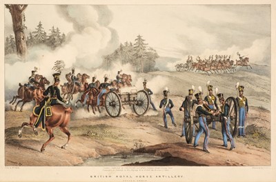 Lot 268 - Military. A collection of seven engravings and lithographs, 19th century