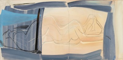 Lot 360 - Hitchens (Ivon, 1893-1979). Sand, 1966, oil on canvas