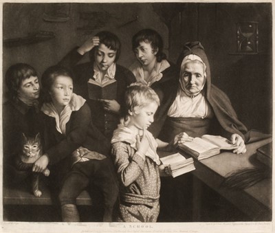 Lot 228 - Green (Valentine). The School, Valentine Green & Son, 1785