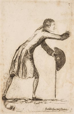 Lot 288 - Sayers (James). A collection of 37 caricatures, circa 1780
