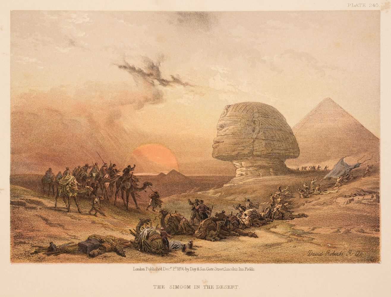 Lot 22 - Roberts (David). The Holy Land, Syria, Idumea, Arabia, Egypt & Nubia, vols. 1, 3-6 in two, 1855-56