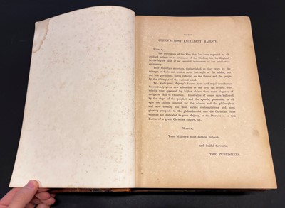 Lot 22 - Roberts (David). The Holy Land, Syria, Idumea, Arabia, Egypt & Nubia, vols. 1, 3-6 in two, 1855-56