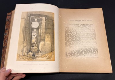 Lot 22 - Roberts (David). The Holy Land, Syria, Idumea, Arabia, Egypt & Nubia, vols. 1, 3-6 in two, 1855-56