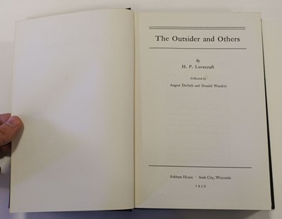 Lot 941 - Lovecraft (H.P.) The Outsider and Others, 1st edition, 1939