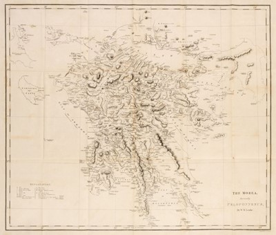 Lot 16 - Leake (William Martin). Travels in the Morea, 3 volumes, 1830