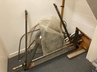 Lot 62 - Pioneer Aviation. A recent representation of a WWI aircraft undercarriage