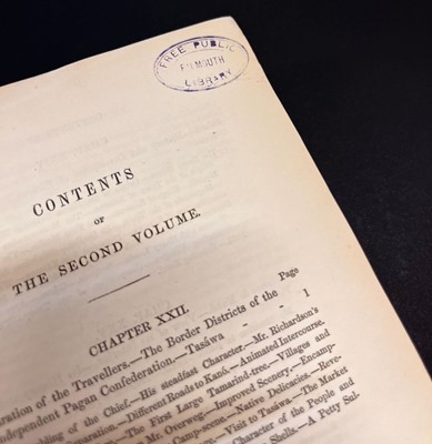 Lot 4 - Barth (Heinrich). Travels and Discoveries in North and Central Africa, 1st edition, 1857-58