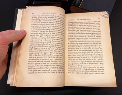 Lot 4 - Barth (Heinrich). Travels and Discoveries in North and Central Africa, 1st edition, 1857-58
