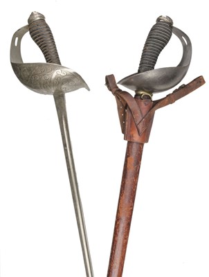 Lot 384 - Swords. A 1912 pattern cavalry officer's sword by Henry Wilkinson numbered G0723