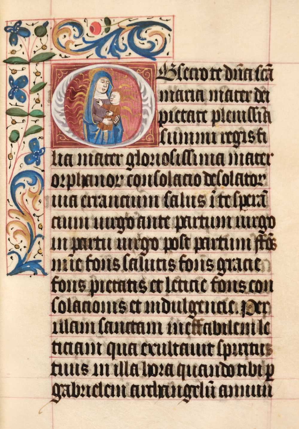 Lot 298 - Book of Hours. Illuminated Manuscript on vellum, probably Tours, c. 1470