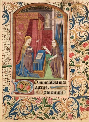 Lot 298 - Book of Hours. Illuminated Manuscript on vellum, probably Tours, c. 1470