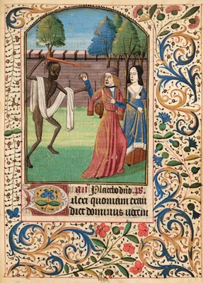 Lot 298 - Book of Hours. Illuminated Manuscript on vellum, probably Tours, c. 1470