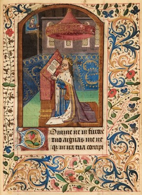 Lot 298 - Book of Hours. Illuminated Manuscript on vellum, probably Tours, c. 1470