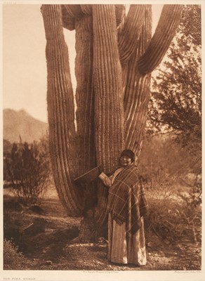 Lot 39 - Curtis (Edward Sheriff, 1868-1952). The Pima Woman, 1907