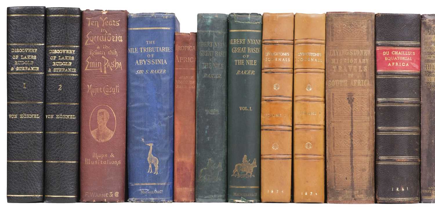 Lot 27 - Von Höhnel (Ludwig). Discovery of Lakes Rudolf and Stefanie, 1st edition in English, 2 volumes, 1894
