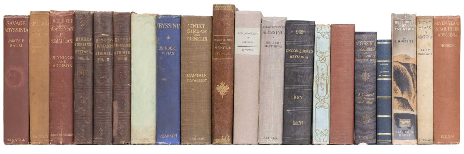 Lot 11 - Harris (W. Cornwallis). The Highlands of Aethiopia, 2nd edition, 3 volumes, 1844