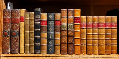 Lot 9 - Eaton (Charlotte). Narrative of a Residence in Belgium, 1817, and other travel, leather-bound