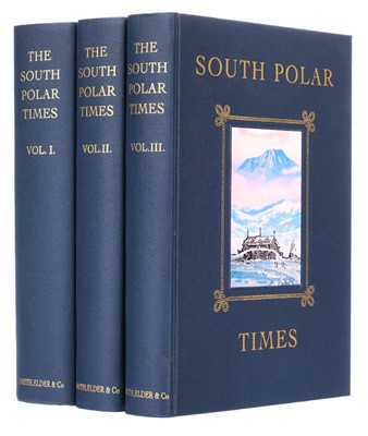Lot 37 - South Polar Times. The South Polar Times, 3 volumes, Centenary Edition, 2002