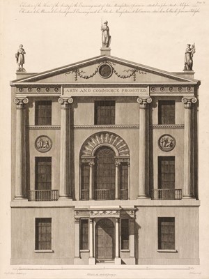Lot 387 - Adam (Robert). The Works in Architecture of Robert and James Adam, parts 2 & 4 [of 10], 1774-76
