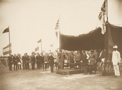 Lot 82 - Karachi Port Trust. A group of 4 commemorative photograph albums, 1923, 1927, 1929 & 1930