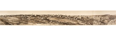 Lot 65 - Holy Land Panoramas. A ten-part panorama of Jerusalem, c. 1920