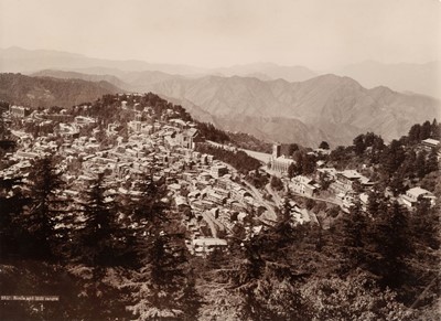 Lot 72 - India. An album containing approximately 40 corner-mounted photographs of northern India, c. 1880s